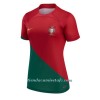 Camiseta de fútbol Portugal Primera Equipación Mundial 2022 - Mujer